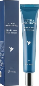 Крем для век - Esthetic House Ultra Hyaluronic Acid Bird's Nest Eye Cream, 30 мл