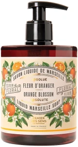 Марсельське рідке мило "Флердоранж" - Panier des Sens Orange Blossom Liquid Marseille Soap, 500ml