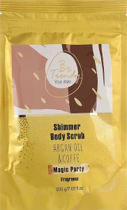 Be Trendy Шиммер-скраб для тела сухой Shimmer Body Scrub Magic Party