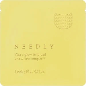 NEEDLY Увлажняющие тонер-педы для сияния кожи Vita C Glow Jelly Pad (пробник)