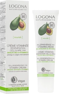 Logona Био-крем витаминный питательный "Интенсивная терапия" Facial Care Vitamin Cream Organic Avocado
