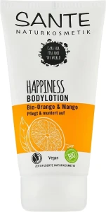 Sante Био-лосьон для тела "Апельсин и манго" Happiness Orange & Mango Body Lotion