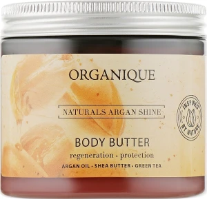 Organique Олія для тіла, для сухої й чутливої шкіри Naturals Argan Shine