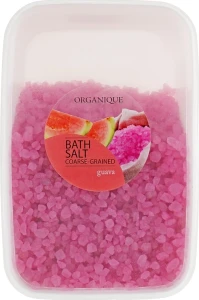Organique Соль для ванны, большие гранулы "Гуава" Bath Salt Dead Sea