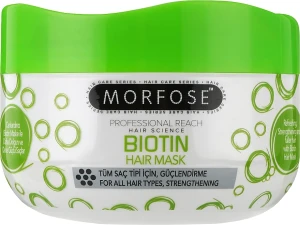 Morfose Зміцнювальна маска для волосся Biotin Mask