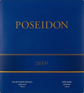 Instituto Espanol Poseidon Deep Набор (ash/balm/150ml + edt/150ml)