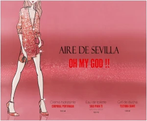 Instituto Espanol Aire de Sevilla Oh My God !! Набір (edt/150ml + sh/gel/150ml + b/cr/150ml)