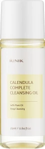IUNIK Calendula Complete Cleansing Oil (мини) Успокаивающее очищающее гидрофильное масло с календулой
