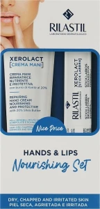 Rilastil Набор Xerolact Hands & Lips Nuorishing Set (h/cr/30ml + lip/balm/4.8g)
