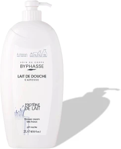 Byphasse Крем для душа "Молочный протеин" Caresse Shower Cream