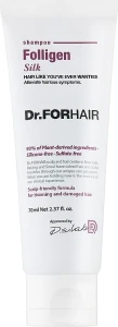 Dr. ForHair Шампунь для пошкодженого волосся Folligen Silk Shampoo (міні)
