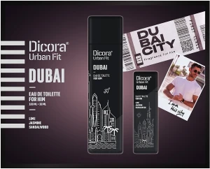 Dicora Urban Fit Dubai Набір (edt/100 ml + edt/30 ml)