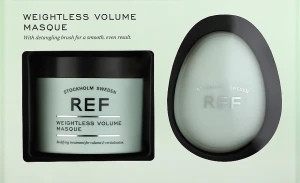 REF Набір Weightless Volume Masque Set (h/mask/250ml + h/brush/1pcs)