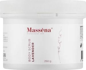 Massena Лавандовый скраб для тела Body Scrub Lavender