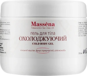 Massena Охлаждающий гель для тела Cold Body Gel