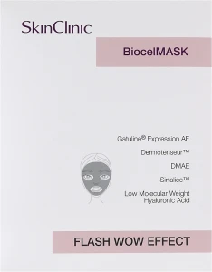 SkinClinic Биомаска с ВАУ-эффектом Biomask Flash Wow Effect