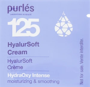 Purles Гіалуроновий крем зволожувальний 125 HydraOxy Intense HyalurSoft Cream (пробник)