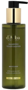 D'Alba Балансирующее мягкое средство для умывания Balancing Vegan Cleanser Mild Clean (пробник)
