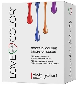 Dott. Solari Рідкі краплі фарби Love Me Color Drops Of Color