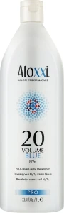 Aloxxi УЦІНКА Крем-окисник для об'єму волосся, 6% 20 Volume Blue Creme Developer *