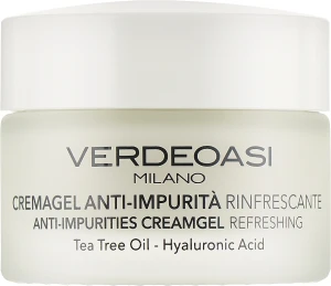 Verdeoasi УЦЕНКА Освежающий крем-гель от загрязнений кожи Anti-Impurities Creamgel Refreshing *, 50ml