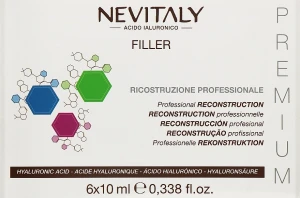 Nevitaly Филлер-ампула для реконструкции и восстановления волос Ialo3 Intensive Filler
