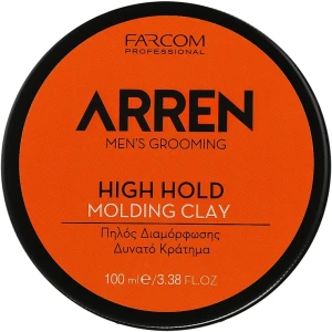 Arren Глина для укладання волосся, сильної фіксації Men's Grooming Molding Clay High Hold