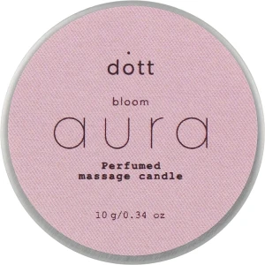Dott Парфюмированная массажная свеча Bloom Aura Perfumed Massage Candle