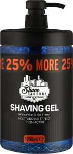 The Shave Factory Гель для бритья Shaving Gel Sapphire