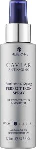 Alterna Термозащитный спрей для выпрямления волос с экстрактом черной икры Caviar Anti-Aging Perfect Iron Spray