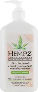 Молочко увлажняющее для тела "Помело и гималайская соль" - Hempz Pink Pomelo & Himalayan Sea Salt Herbal Body Moisturizer, 500 мл