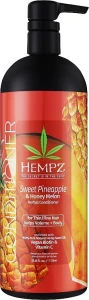 Кондиціонер для об'єму волосся "Ананас та медова диня" - Hempz Sweet Pineapple & Honey Melon Volumizing Conditioner, 1000 мл