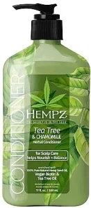 Hempz Кондиционер с чайным деревом, ромашкой, веганским биотином для ухода за кожей головы Daily Tree & Chamomile Conditioner Set With Vegan Biotin For Scalp Care