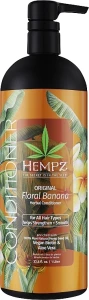 Hempz Кондиціонер відновлювальний "Ориджинал" Original Floral Banana Herbal Conditioner With Vegan Biotin & Aloe Vera