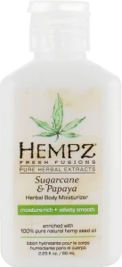 Hempz Молочко для тіла "Цукровий очерет і папая" Sugarcane And Papaya Herbal Moisturizer Body