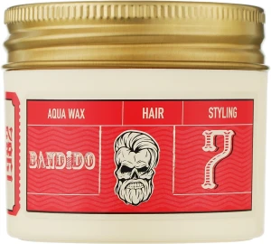 Bandido Воск для укладки волос на водной основе сильной фиксации Aqua Wax 7 Strong Red