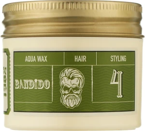 Bandido Віск для укладання волосся на водній основі легкої фіксації Aqua Wax 4 Light Green