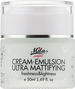 Mila Ультраматувальна крем-емульсія для обличчя Cream-emulsion Ultra Mattifying