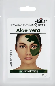 Mila Маска альгинатная классическая порошковая "Алоэ" Superhydrating Peel Off Mask Aloe Vera