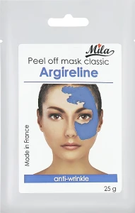 Mila Маска альгинатная классическая порошковая "Аргирелин, миорелаксинг" Anti-Wrinkle Peel Off Mask Argireline