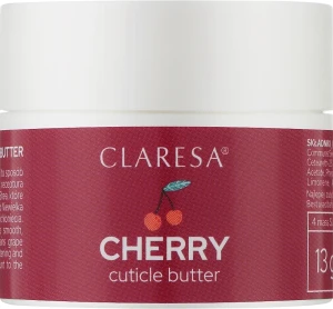 Claresa Олія для кутикули "Вишня" Cuticle Butter Cherry