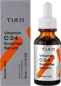 Сироватка для обличчя з вітаміном С - Tiam Vitamin C24 Surprise Serum, 30 мл