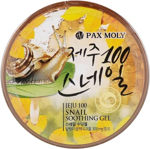 Pax Moly Универсальный гель с муцином улитки Jeju Snail Soothing Gel