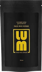LUM Рисовый скраб для лица Face Rice Scrub