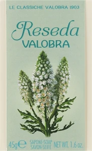 Valobra Мыло кремовое с маслом зародышей пшеницы Reseda Bar Soap