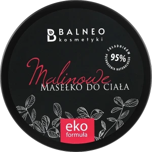 Balneokosmetyki Зволожувальна та живильна малинова олія для тіла, для всіх типів шкіри, особливо сухої та потрісканої