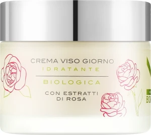 Kaloderma Увлажняющий крем для лица с органическими экстрактами розы Crema Viso Giorno, 50ml