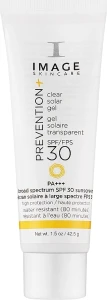 Image Skincare Сонцезахисний гель SPF 30 Prevention+ Clear Solar Gel SPF 30