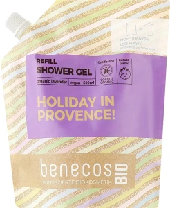 Benecos Гель для душа Shower Gel Organic Lavender (сменный блок)