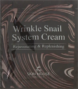 The Skin House Антивозрастной улиточный крем для лица Wrinkle Snail System Cream (пробник)